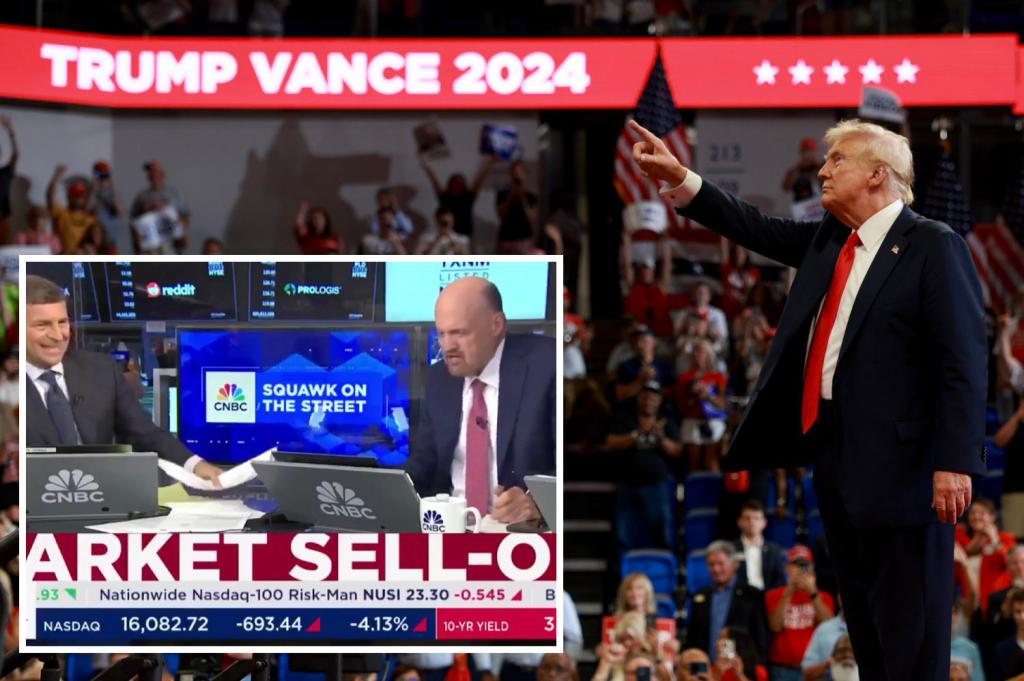 CNBC host tells viewers to 'go with Trump' if they care about their paychecks